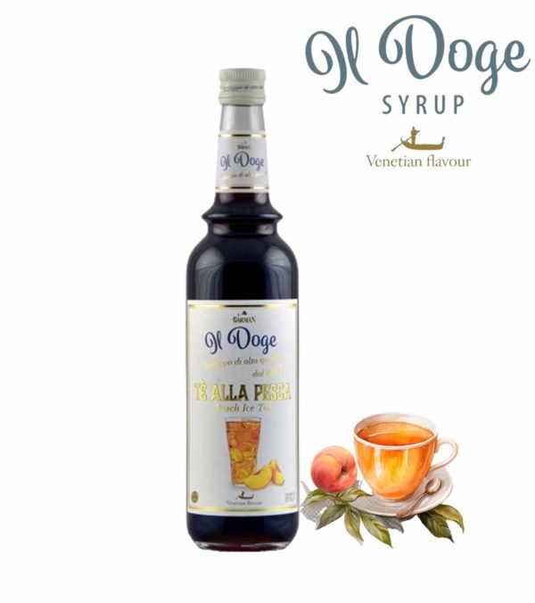 IL DOGE – PEACH TEA SYRUP 700 ML